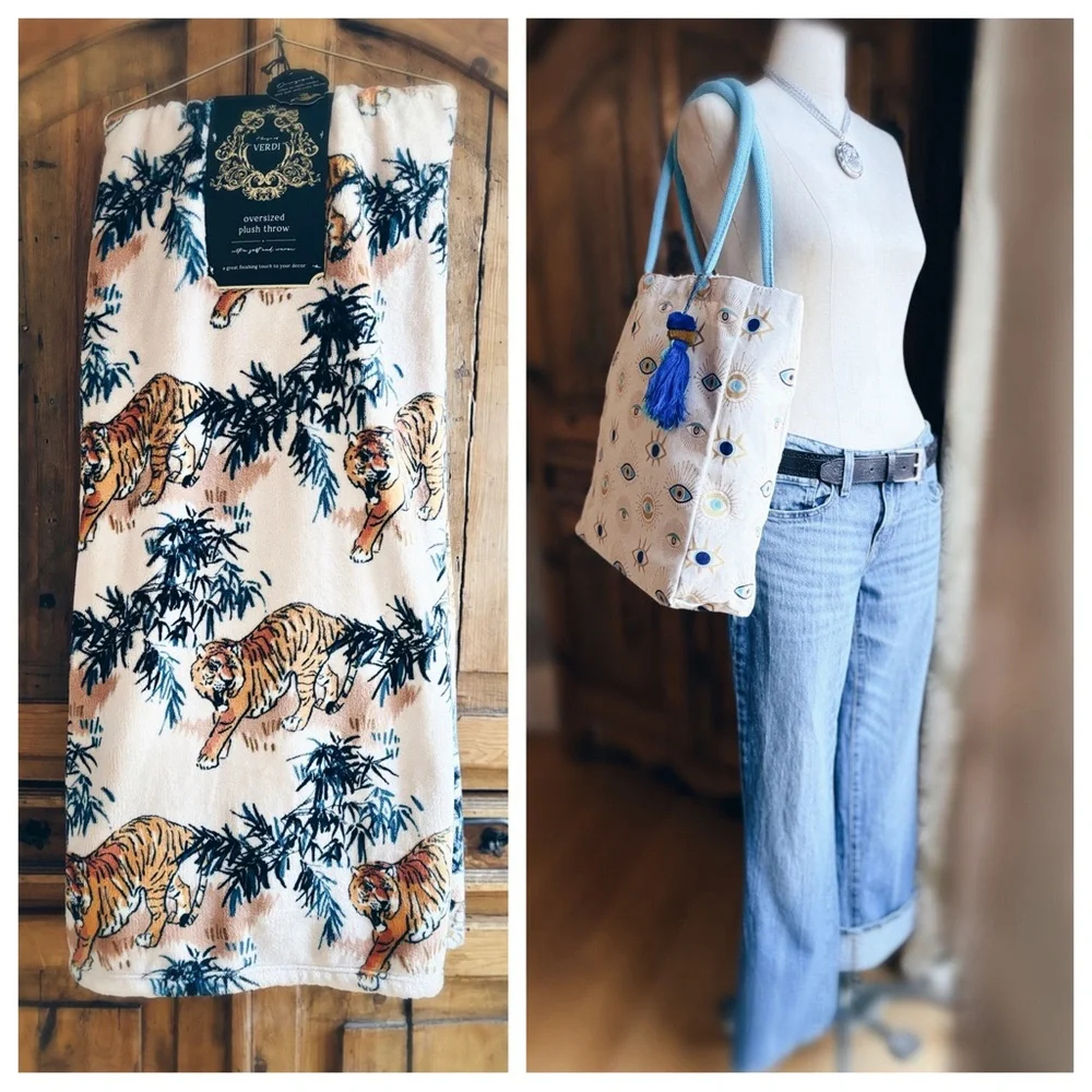 Blanket and Tote  Two Piece